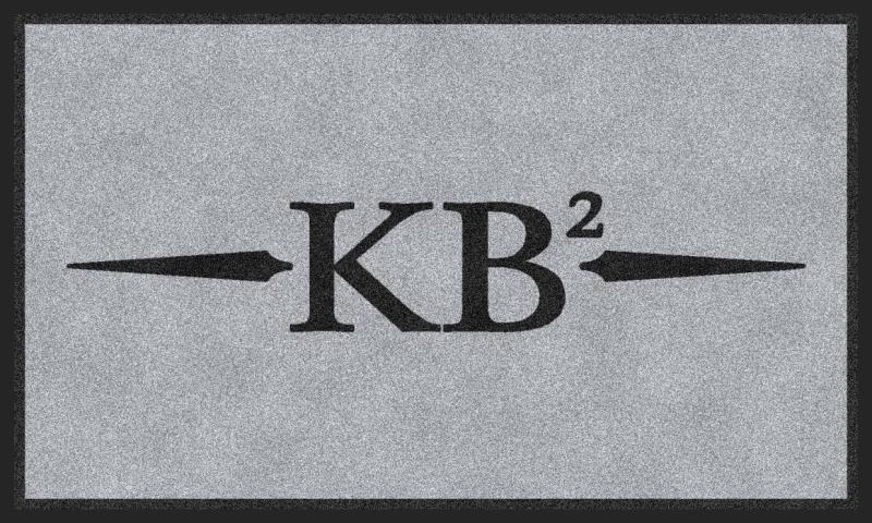 Custom HD-printed dock mat artwork for M/Y King Baby